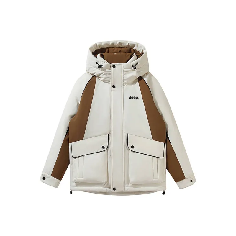 Jeep Down Jackets Unisex Oat-0