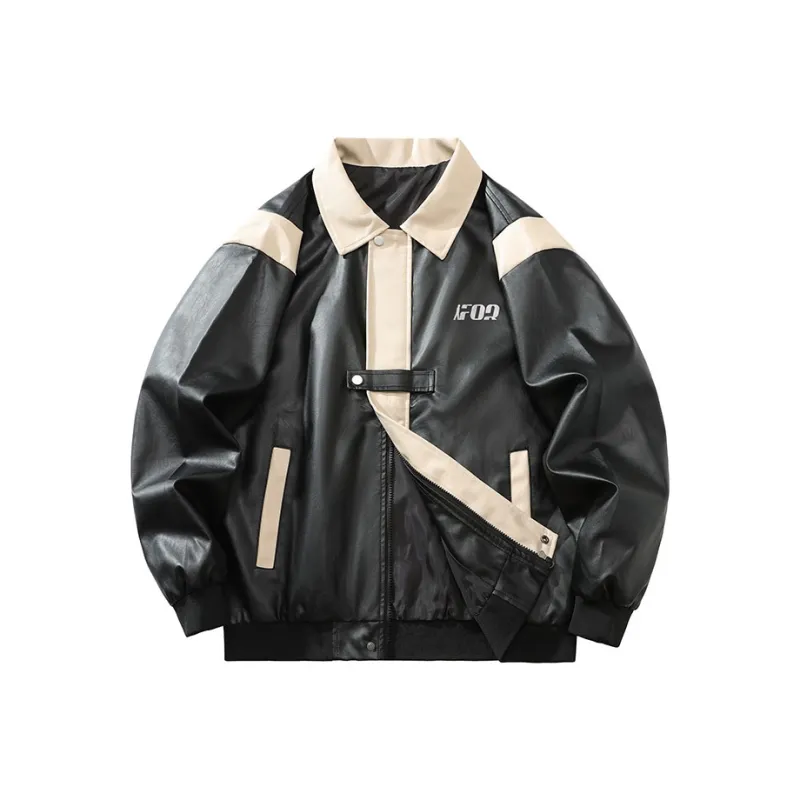 FAX FOR FMACM Leather Jacket Unisex-1