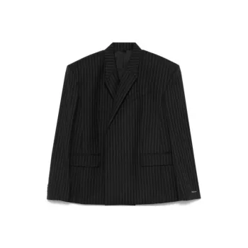 Mugler Pinstripe Tailoring Blazer