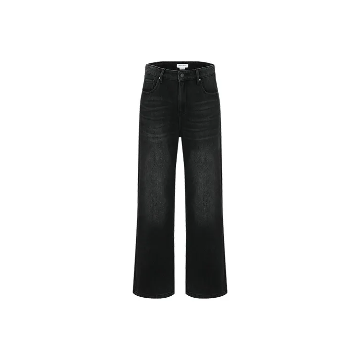 URBAN REVIVO Jeans Men Jet Black-0