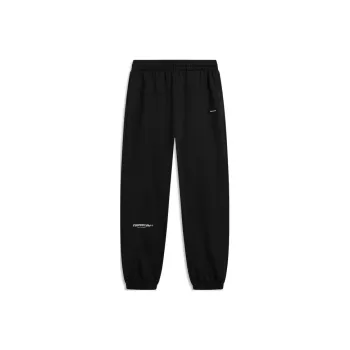 LiNing CF Tracing Knitted Sweatpants Men's Black Thin