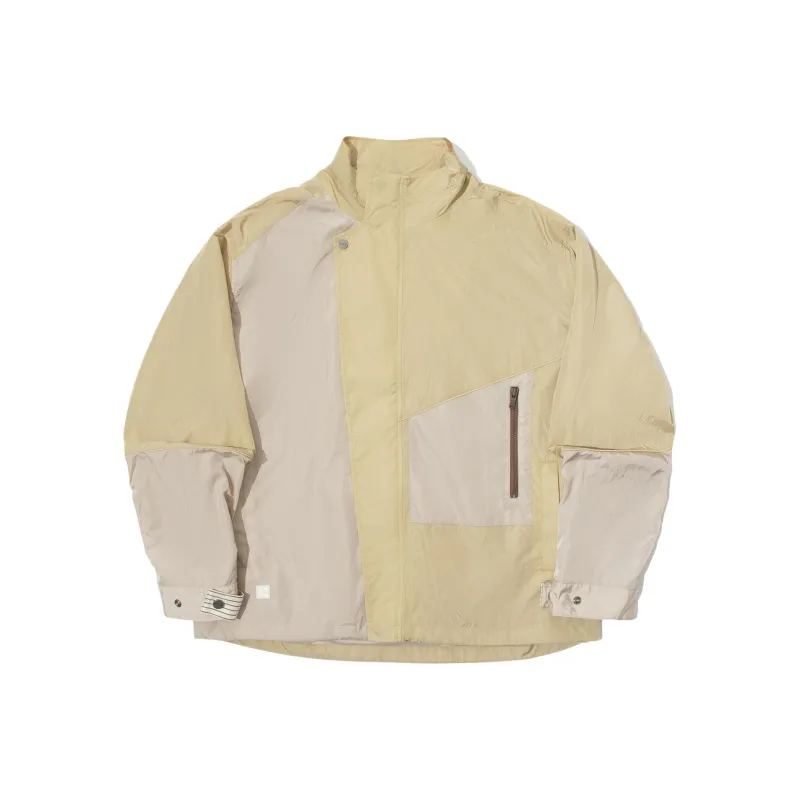 LiNing x KEH FORME Trench Coat Unisex Seashore Gray-0