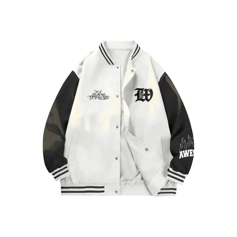 Supremo Cat Baseball Jacket Unisex-2