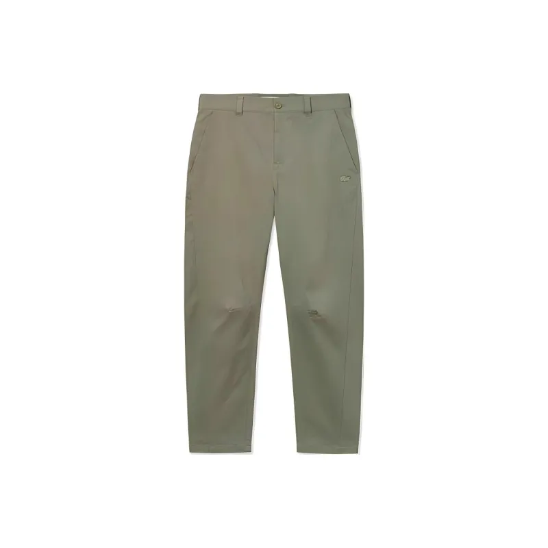 LACOSTE Casual Pants Men's Army Green-0