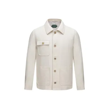 BY CREATIONS Jackets & Coats Men's White