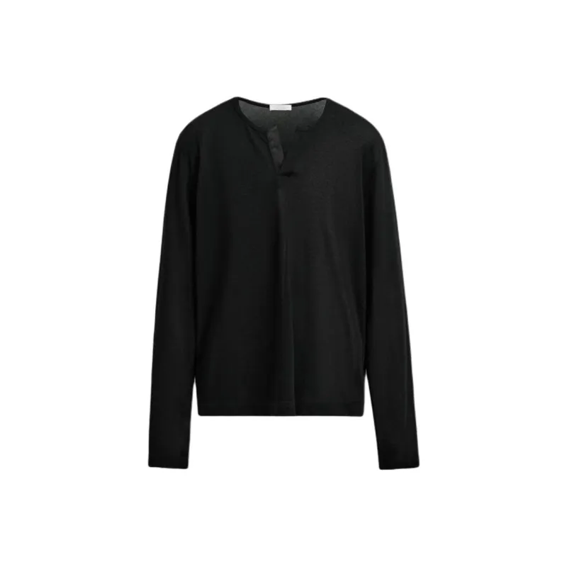 ZARA T Shirts Men Black-0