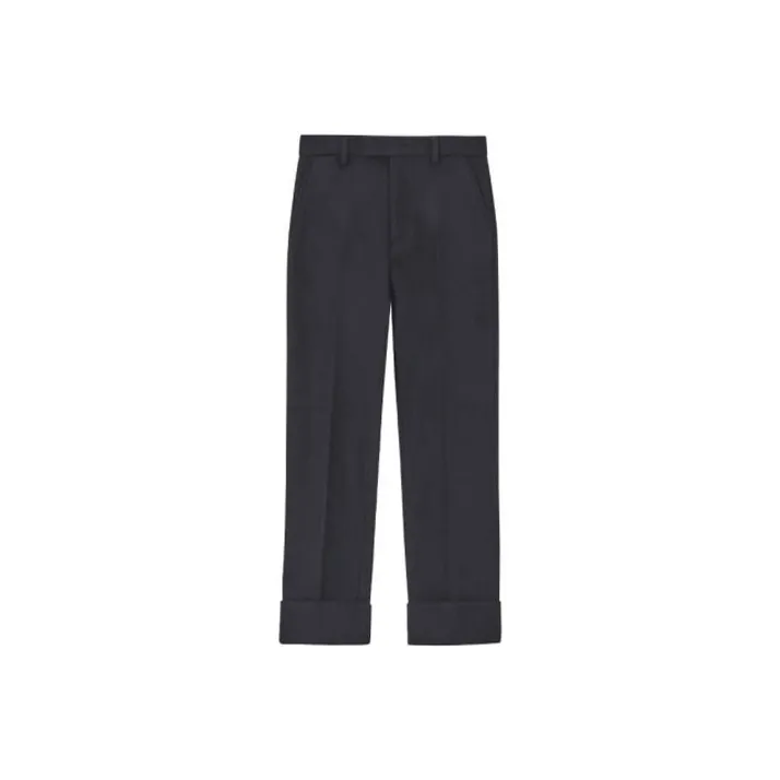 WE11DONE Suit Trousers Men Black-0