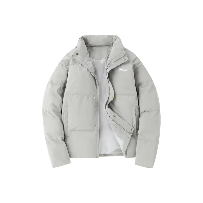 FAKE VINTAGE Puffer Jacket Unisex-2