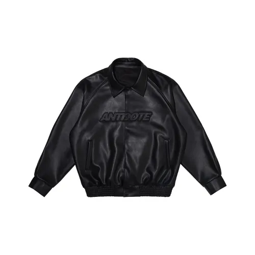 Mens Leather Racer Jacket