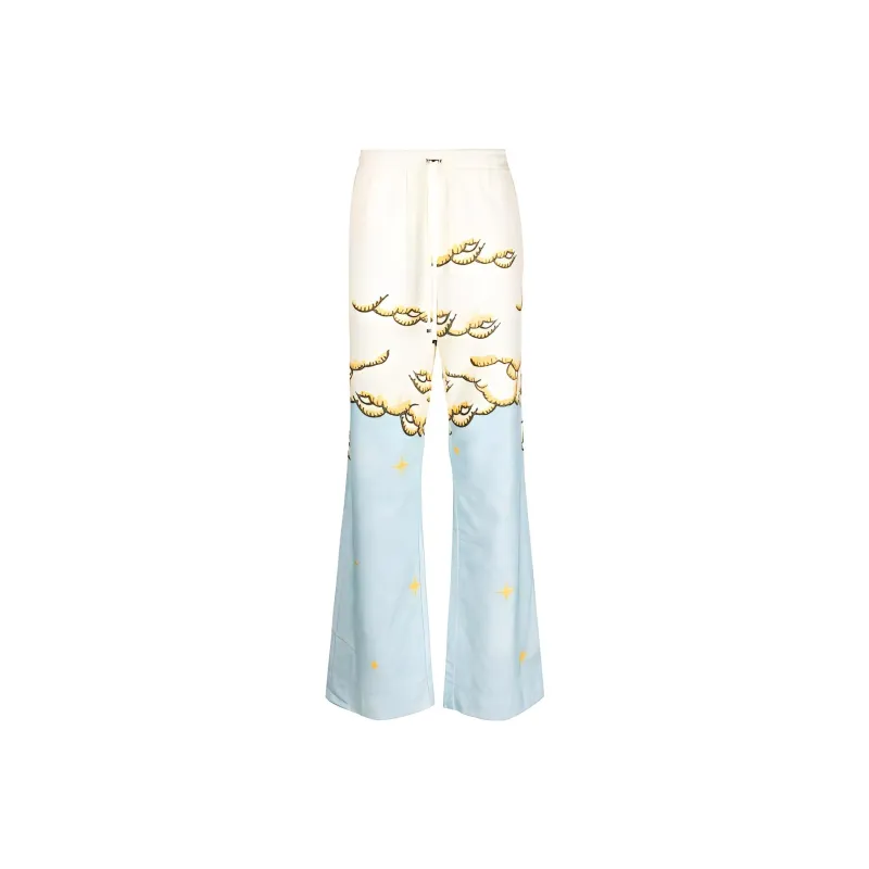 AMIRI Graphic Printed Long Sleeved Pyjama Pants-0