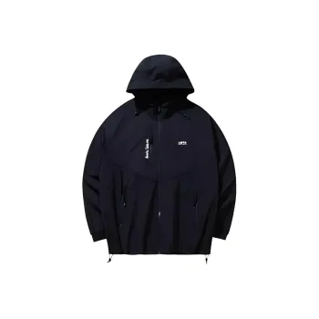 Anta Life Collection Sports Life Collection Trench Coat Men's Basic Black