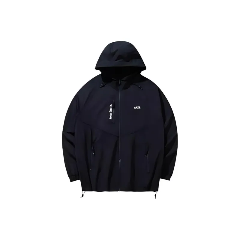 Anta Life Collection Sports Life Collection Trench Coat Men's Basic Black-0