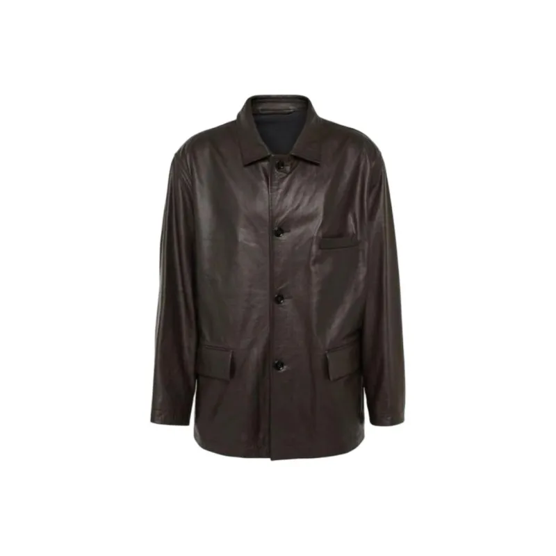 Lemaire Leather Jacket-0