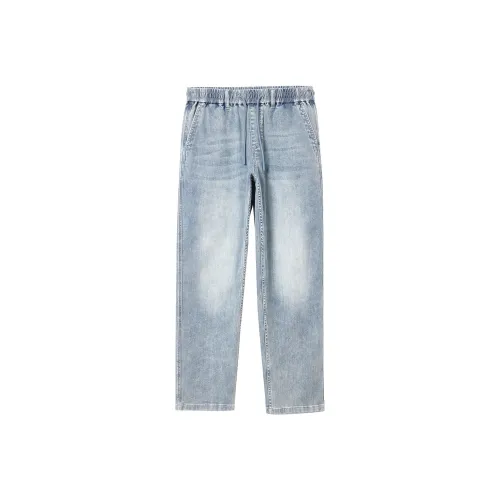 JACK&JONES Jeans Men E40 Light Denim Blue