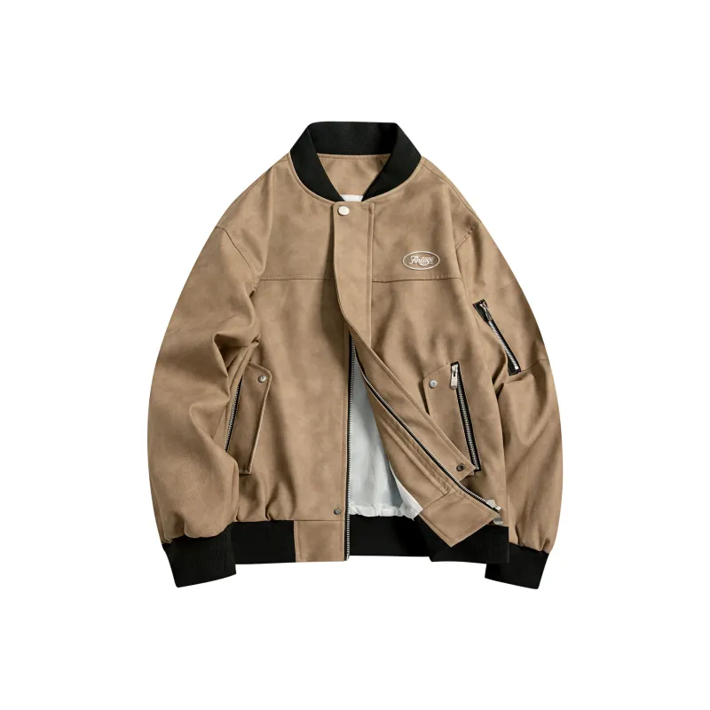 FAKE VINTAGE Leather Jackets Unisex-6