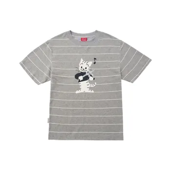 Checkitout T Shirt Unisex Awake Home Heather Gray/White