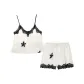 Jade Lotus Camisole Shorts Women's Matching Set