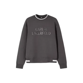 KARL LAGERFELD Golf Collection FW24 Sweatshirt Men's Gray