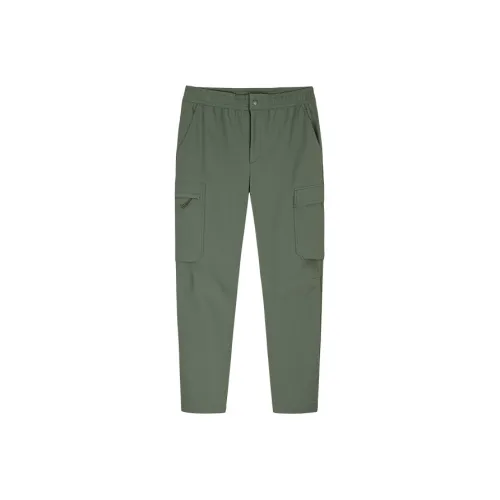 Anta Casual Pants Men's Pomegranate Green