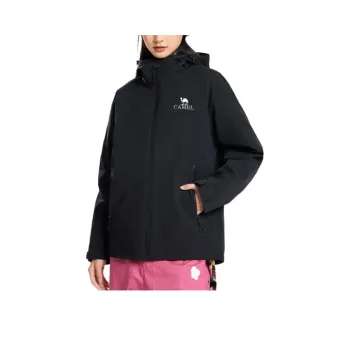CAMEL x PENGUIN Water Resistant Windproof Breathable Warm Water Repellent Windbreaker Jacket Unisex
