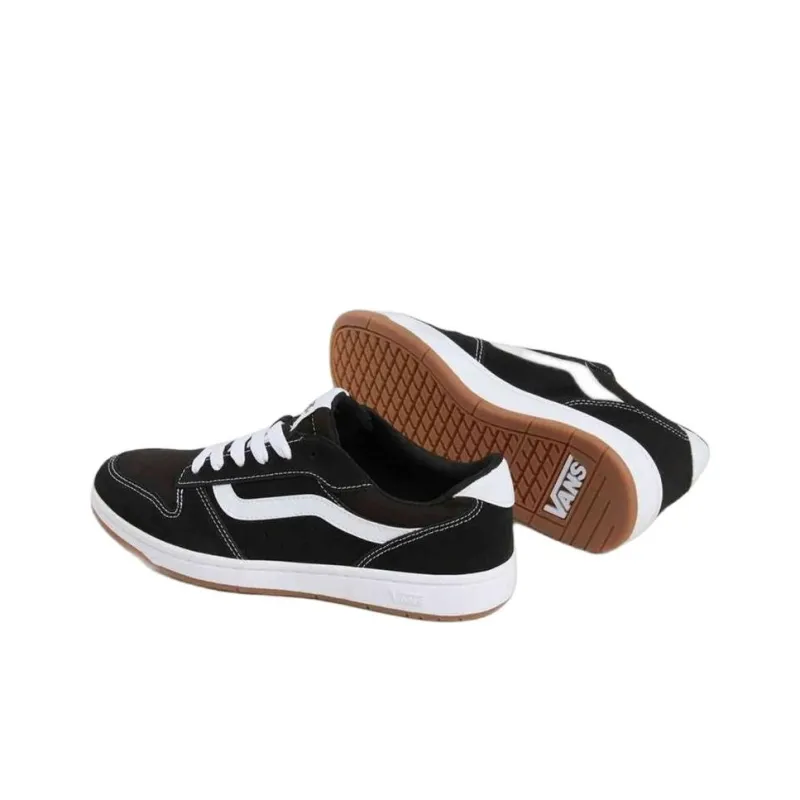 Vans Ryland LS Anti Slip Wear Resistant Low Top Skateboard Shoes Men's Black-3