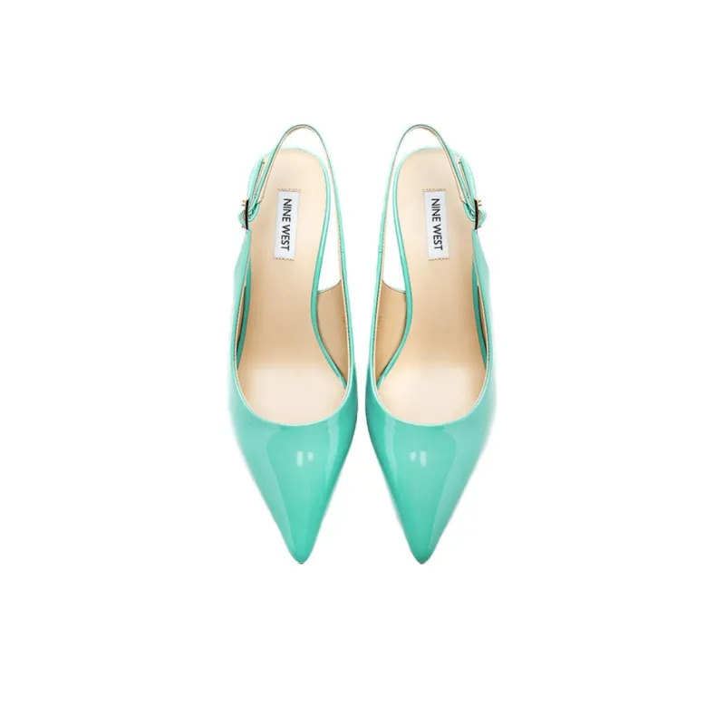 NINE WEST Chunky Heel High Heels 6.5cm Women's-10