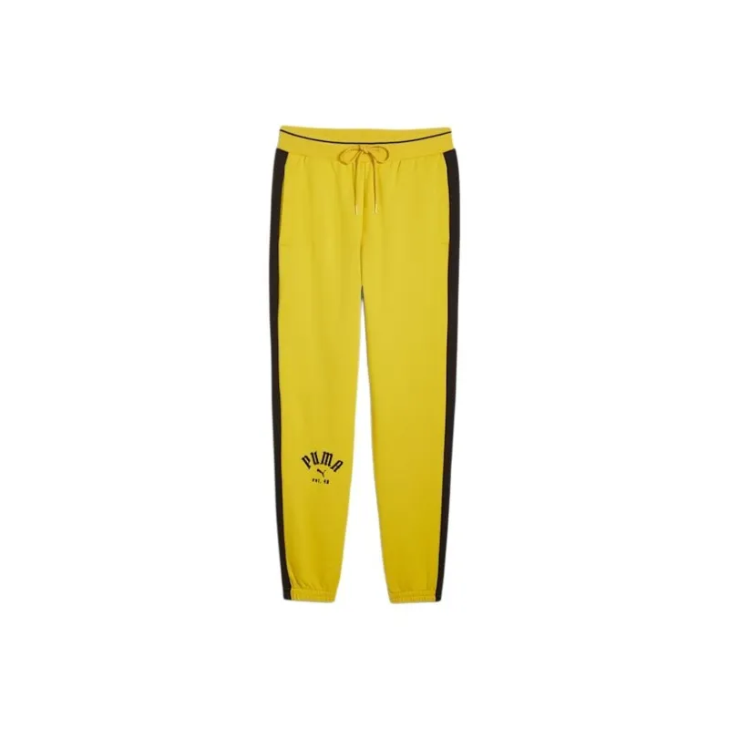 PUMA PLAY LOUD T7 Knitted Sweatpants Men's Fresh Pear-0