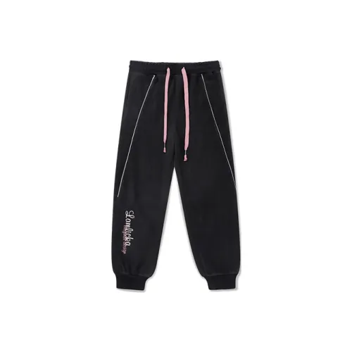 LAMLICKA Casual Pants Unisex Black