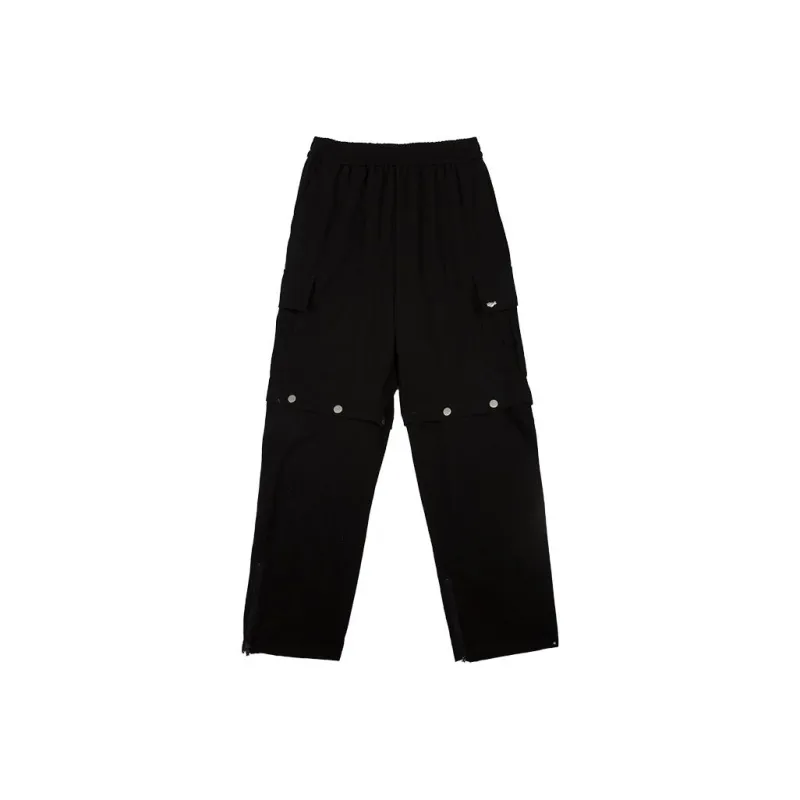 LOOKUN Casual Pants Men Black-0