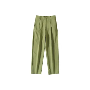 Crying Center Casual Pants Unisex Avocado Green