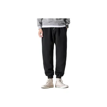WOOD SOON Knitted Sweatpants Men's Black
