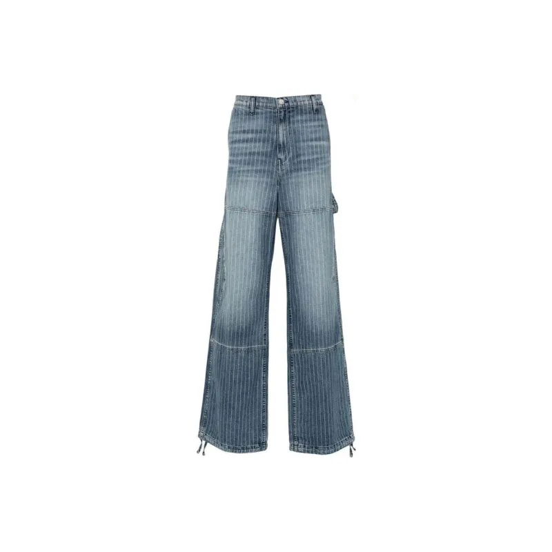 RHUDE Pinstripe Jeans-0