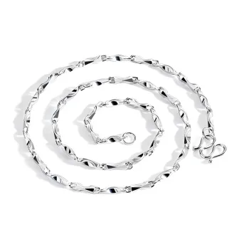 UZIID S999 Fine Silver Necklaces Unisex Silver