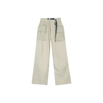 ACMEITEM Cargo Pants Unisex Almond Beige
