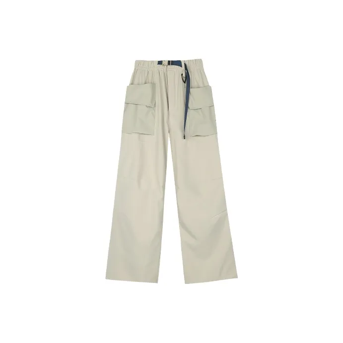 ACMEITEM Cargo Pants Unisex Almond Beige-0