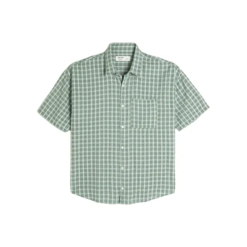 Hollister Shirts Men Green