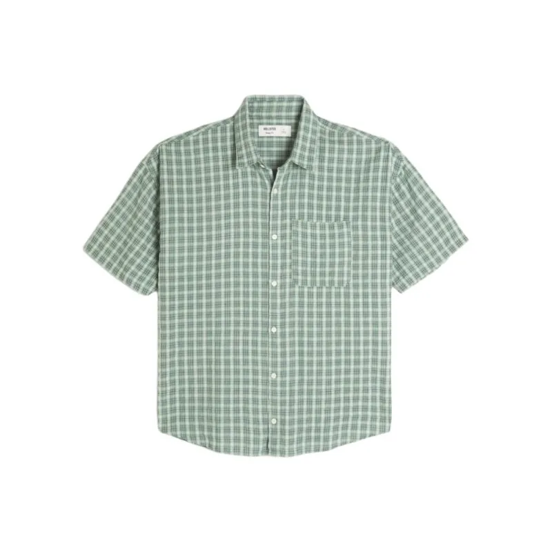 Hollister Shirts Men Green-0