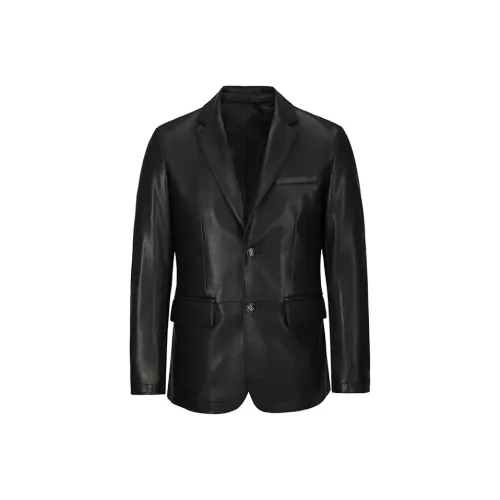 Andrea Bogosian T-shirt a girocollo Neros Coats Men's Black