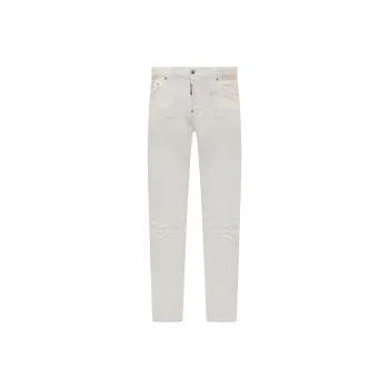 DSQUARED 2 Paint Splatter Straight Leg Skinny Jeans
