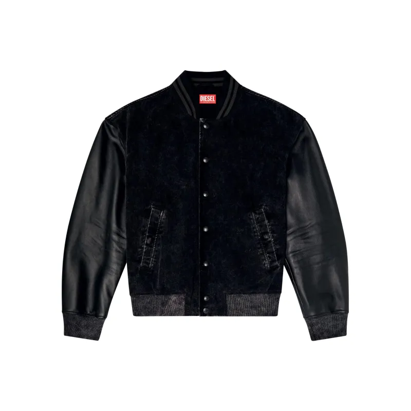 DIESEL L Nyn Logo Embroidered Jacket-0