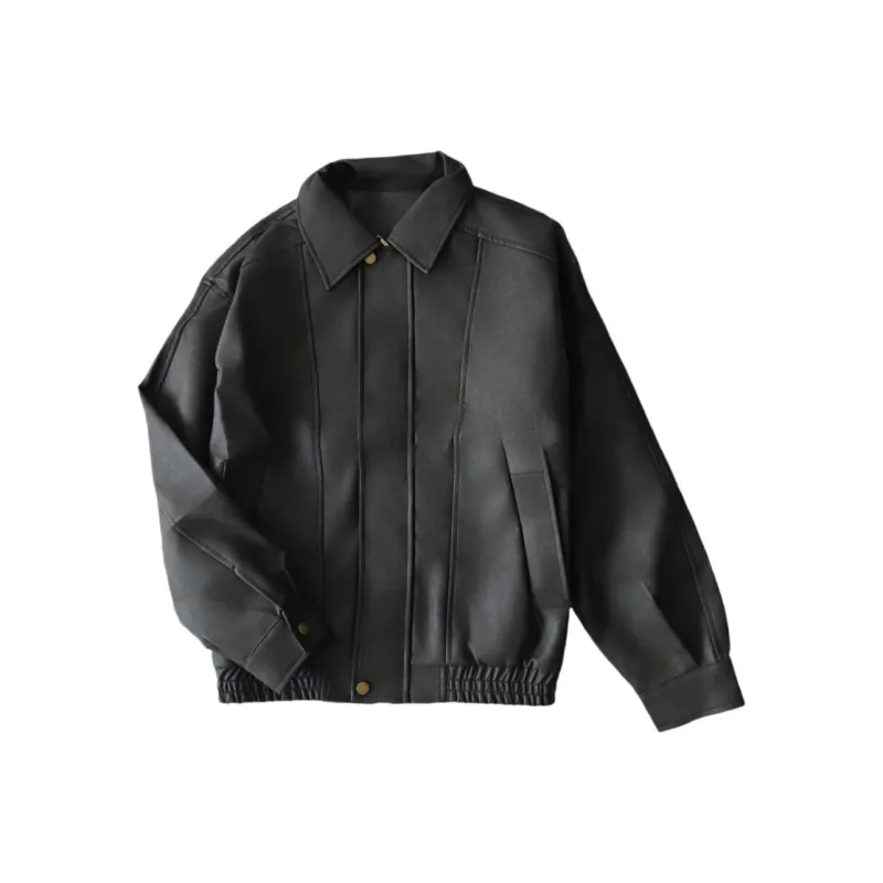 AMBER LIGHT Leather Jacket Unisex-0