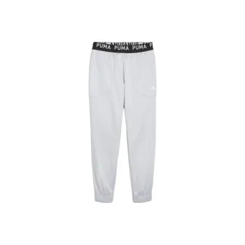 PUMA Knitted Sports Pants Men's White Gray