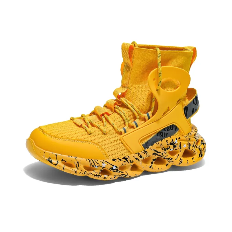 OFFER AITR Slip Resistant, Abrasion Resistant, Breathable High Top Casual Shoes Men's-20