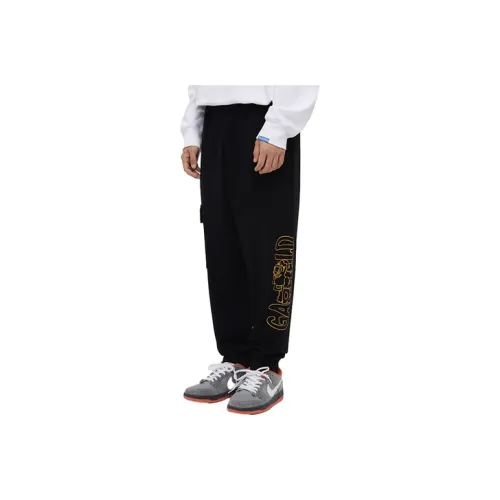 FUN Fun X Garfield Casual Pants Men's Black