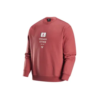 Jordan x NBA Chicago Bulls Sweatshirt Men's Canyon Rust Orange