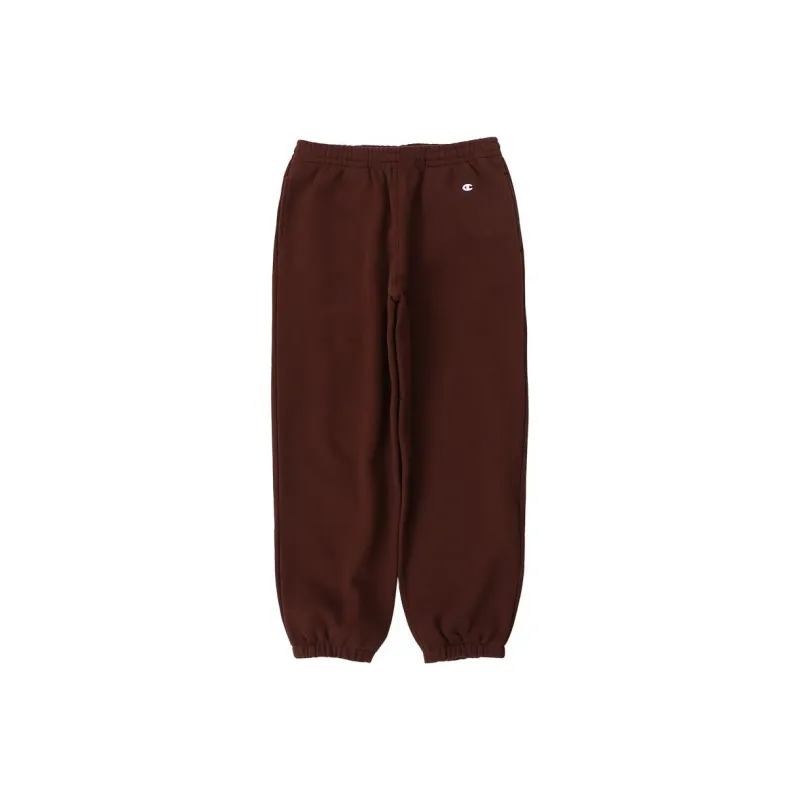 Champion FW24 Knitted Sports Pants Unisex Dark Brown-0