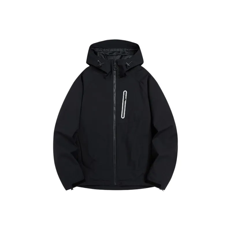 Jihua Water Resistant Windproof Breathable Warm Windbreaker Jacket Unisex-0