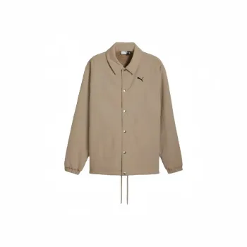 PUMA Sportstyle Collection Men's Lifestyle Collection FW24 Jackets Coats Men's Oak Tree Brown