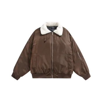 GEOFFREY B. SMALL Puffer Jacket Unisex Coffee