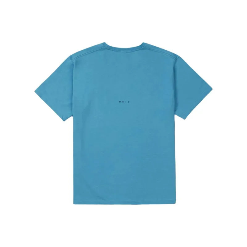 Mmlg SS25 T Shirt Unisex Turquoise Blue-1